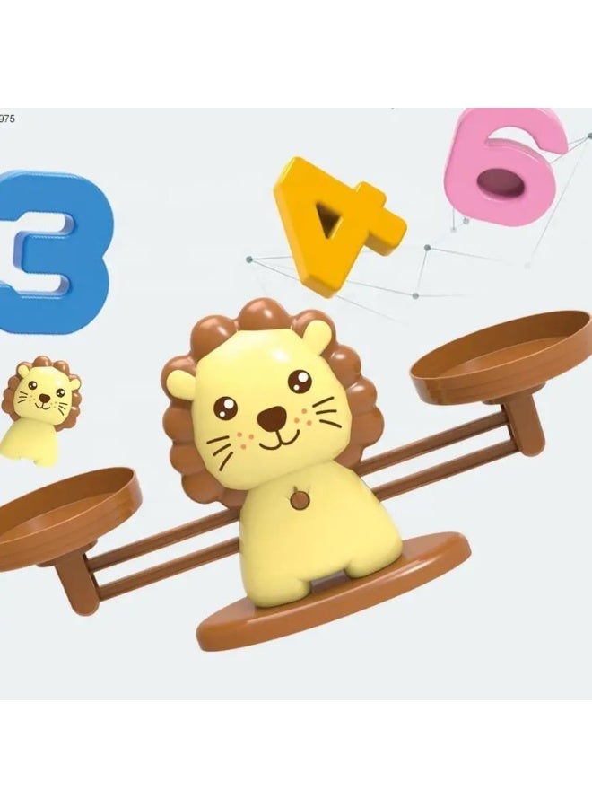Kids Balance Lion Educational Toy – Numbers Learning & Counting Game – Ages 3+ - Image 5
